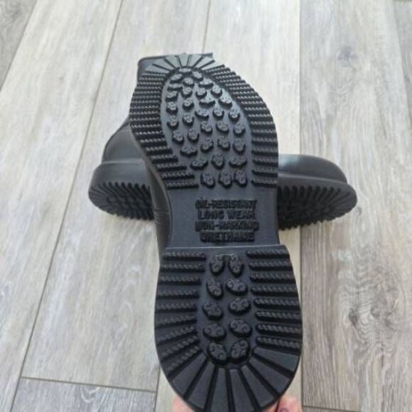 New Redwing 4473 Red Wing steel toe black work boots logger firefighter 8.5 mens - Picture 8 of 15